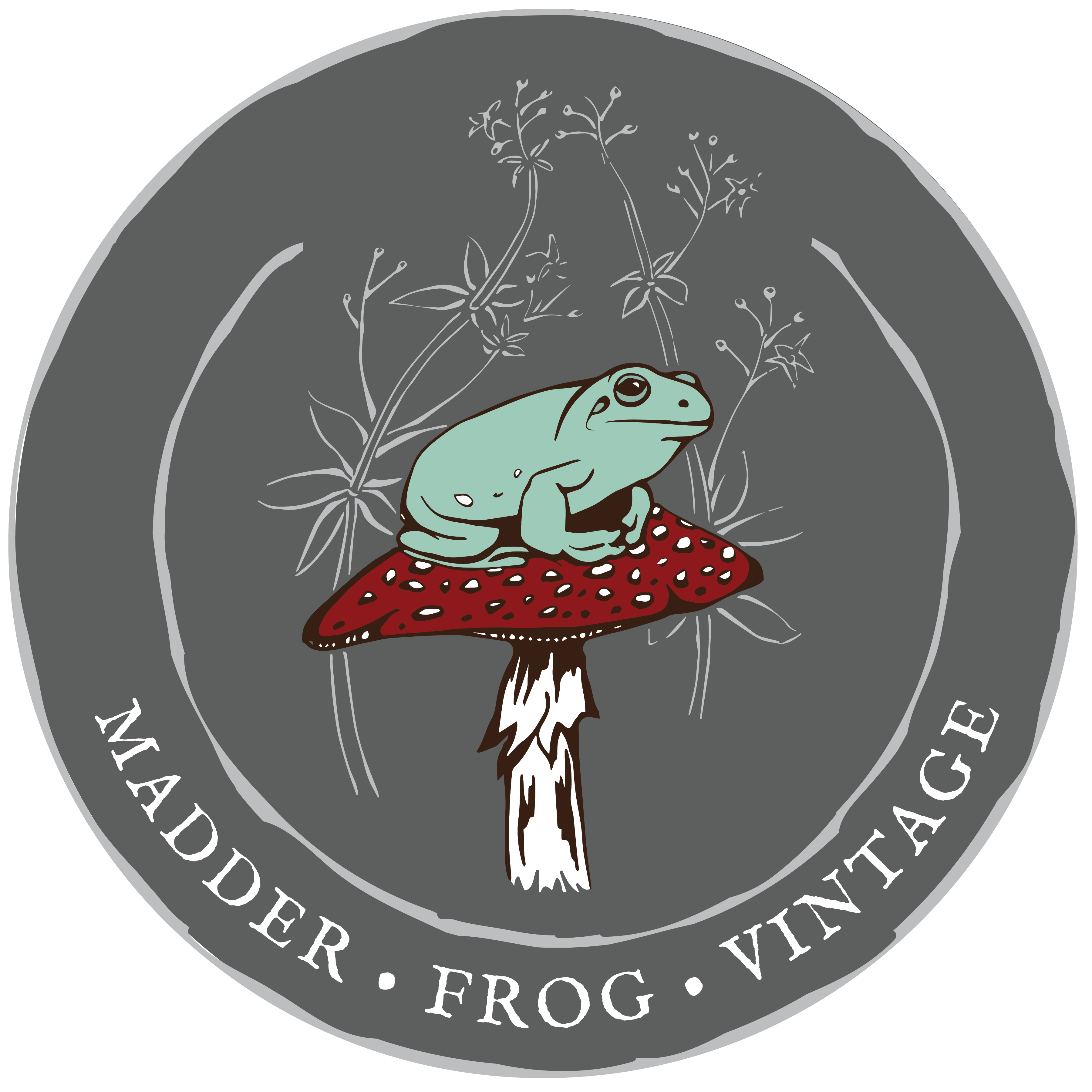 Madder Frog Vintage Logo